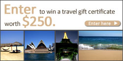Enter to win a travel gift certificate